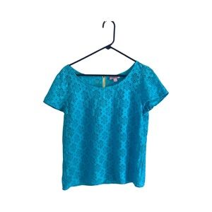 Lace top by Lilly Pulitzer